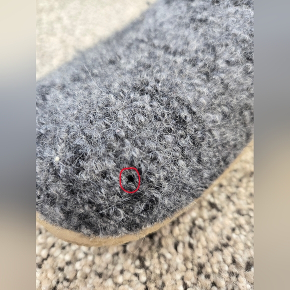 Giesswein Vent Virgin Wool Slippers in Gray Size 38 US 7 Womens MSRP $114 EUC - Picture 16 of 16